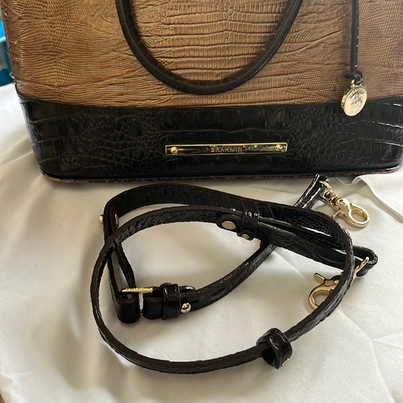 Brahmin Satchel with Extension Strap - Picture 7 of 7